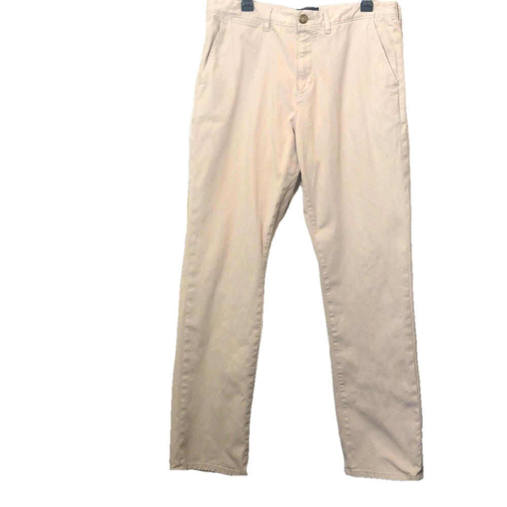 JOHNNIE-O 98% COTTON 2 % SPANDEX PREWORN USED  WAIST 35.5" INSEAM 33"